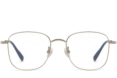 Gafas geométricas de titanio dorado #BS1913-0468