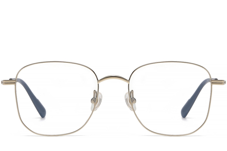 Geometric Golden Titanium Glasses #BS1913-0468