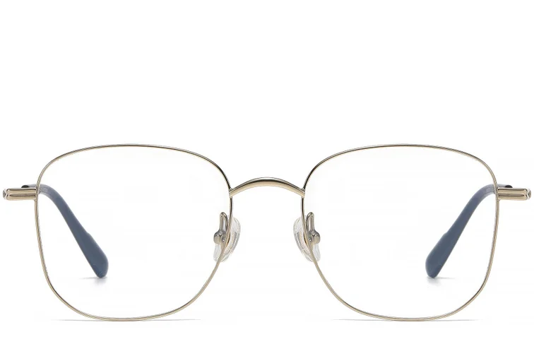 Geometric Golden Titanium Glasses #BS1913-0468