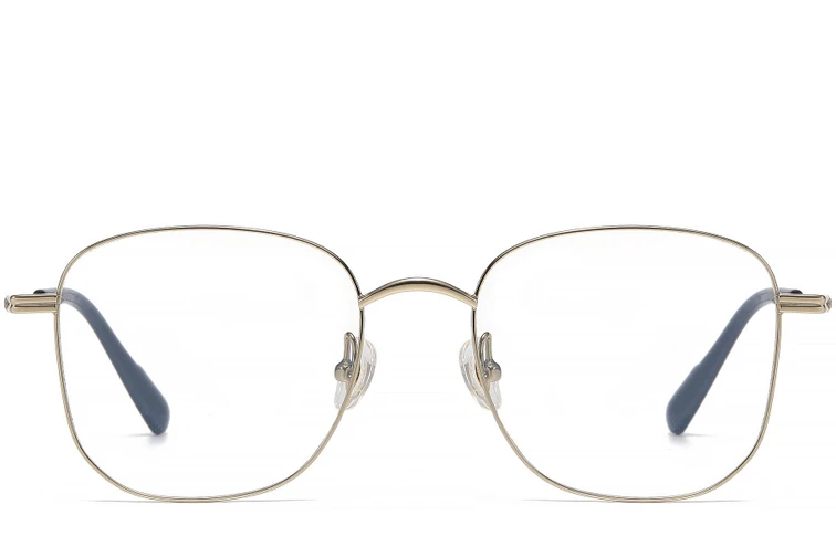 Geometric Golden Titanium Glasses #BS1913-0468