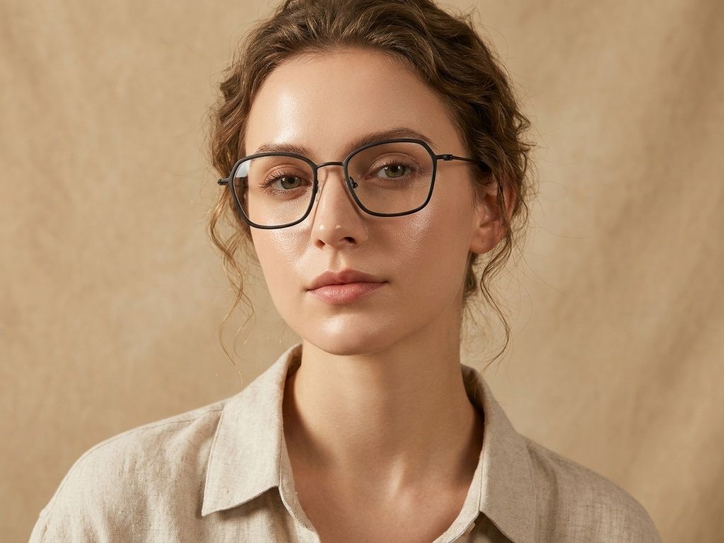 Butterfly Black Titanium Glasses #BS1913-0503