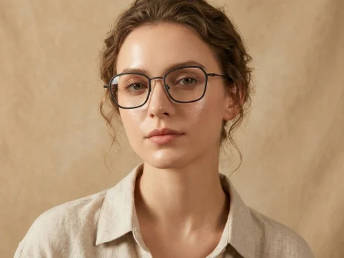 Lunettes Butterfly en titane noir #BS1913-0503