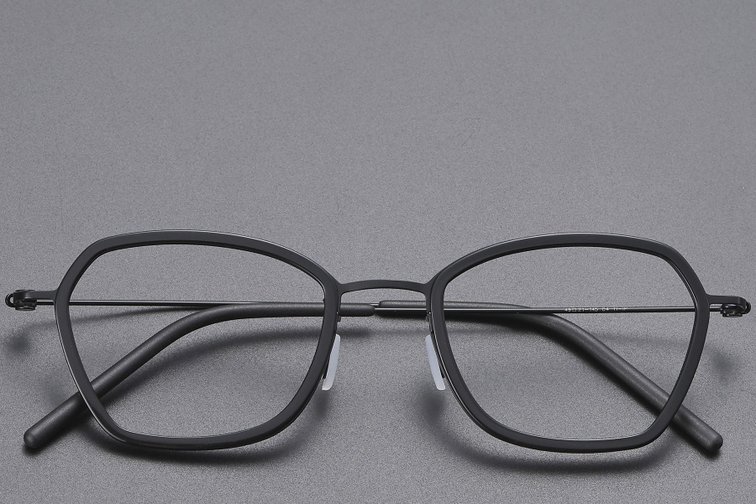 Butterfly Black Titanium Glasses #BS1913-0503