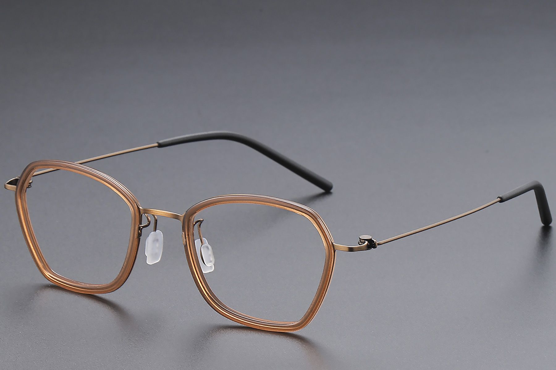 Butterfly Brown Titanium Glasses #BS1913-0505