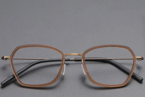 Lunettes Butterfly en titane marron #BS1913-0505