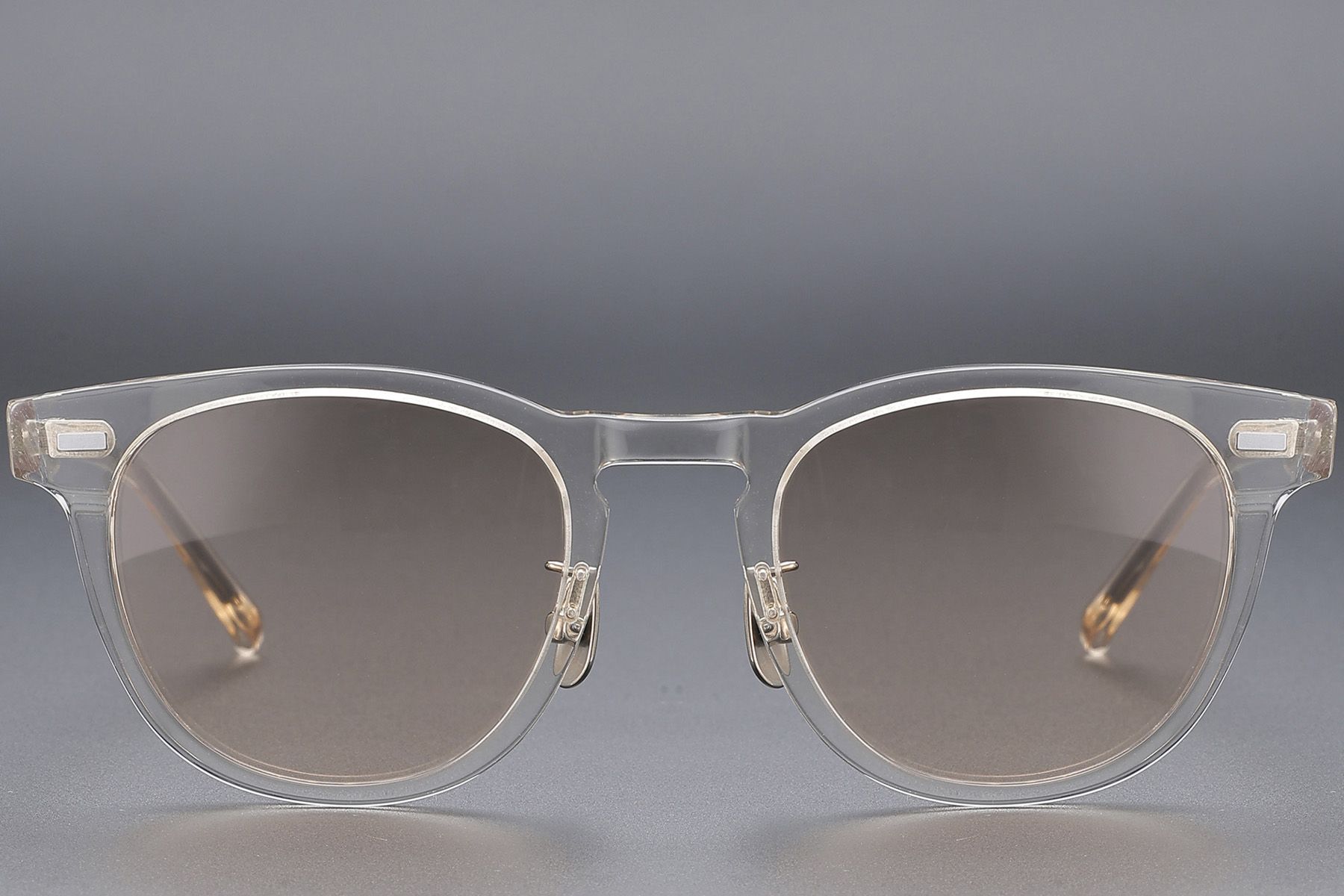 Oval Brown Acetate Glasses #BS1913-0523
