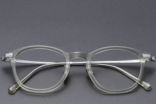 Oval Green Titanium Glasses #BS1913-0529