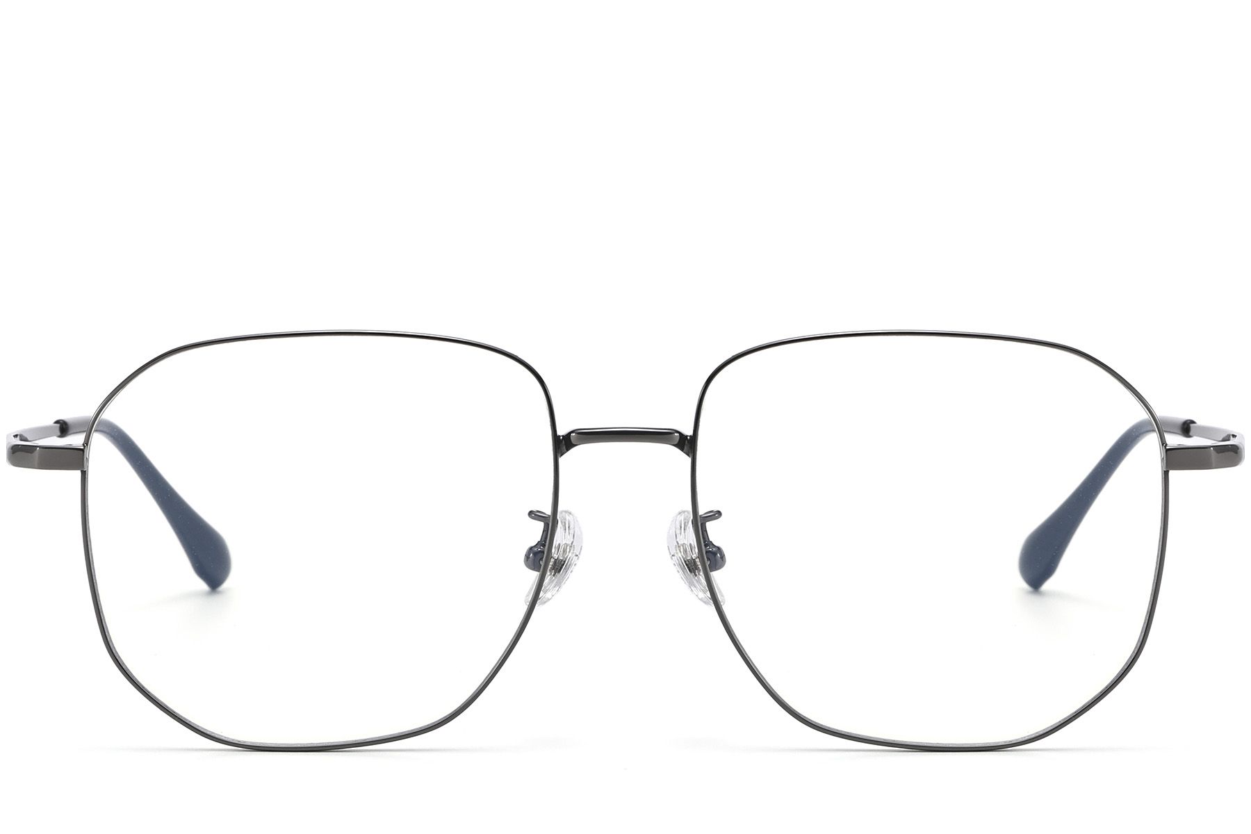 Geometric Grey Titanium Glasses #BS1913-0581