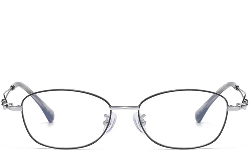 Lunettes papillon en métal noir #BS1913-0614