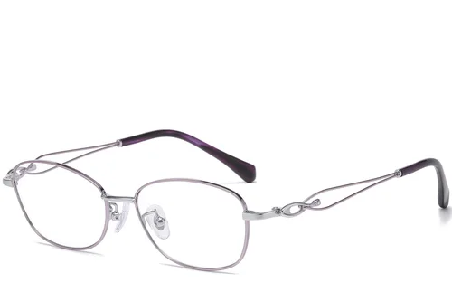 Lunettes papillon violettes en métal #BS1913-0615