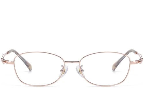 Lunettes papillon en métal doré #BS1913-0616