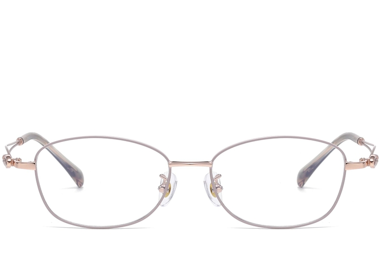 Butterfly Pink Metal Glasses #BS1913-0617