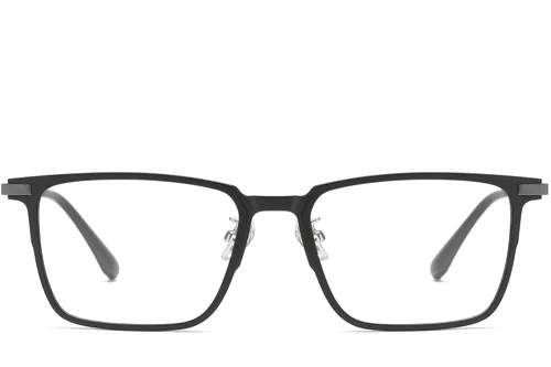 Lunettes rectangulaires noires TR90 #BS1913-0621