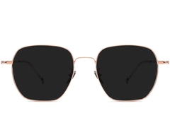 Geometric Pink Titanium Sunglasses #BS1913-0634