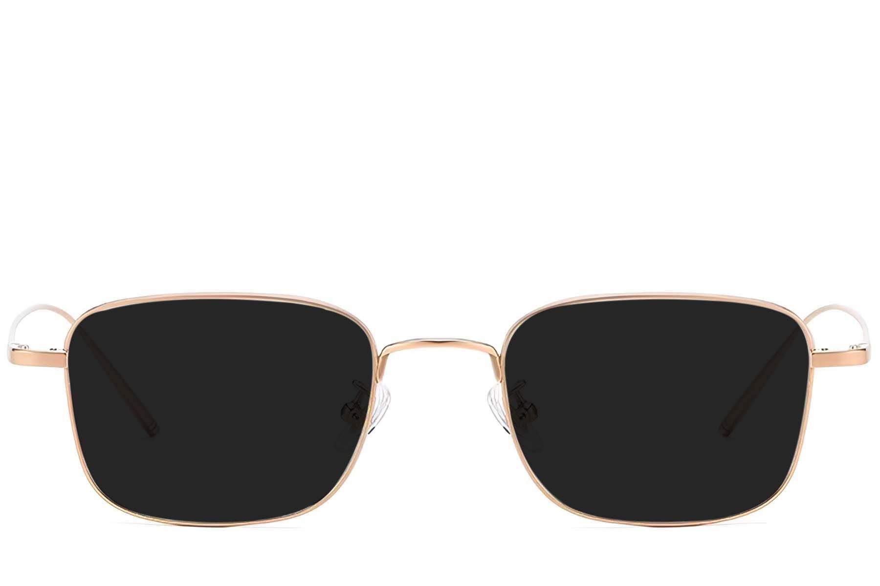 Rectangular Pink Titanium Sunglasses #BS1913-0644