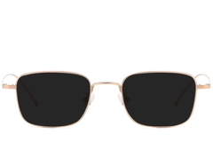 Rectangular Pink Titanium Sunglasses #BS1913-0644