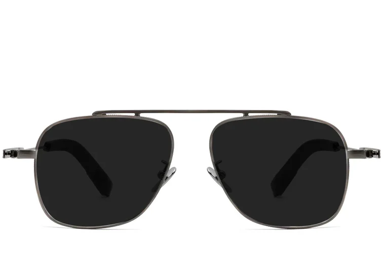 Aviator Grey Titanium Sunglasses #BS1913-0661
