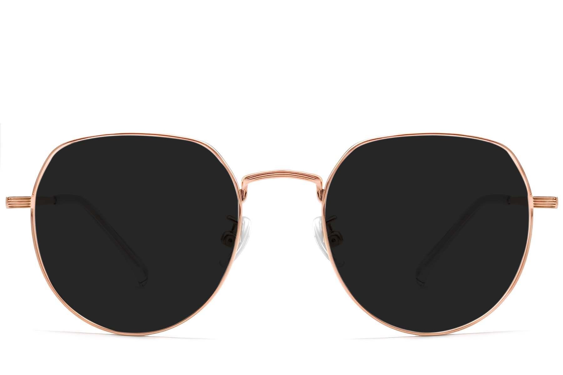 Oval Pink Titanium Sunglasses #BS1913-0710