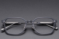 Rectangular Grey Acetate Glasses #BS1913-0765