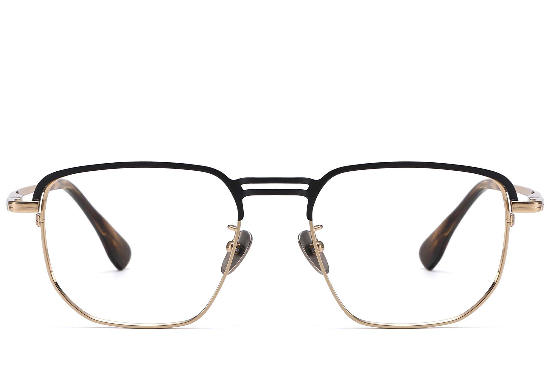 Aviator Golden Titanium Glasses #BS1913-0773