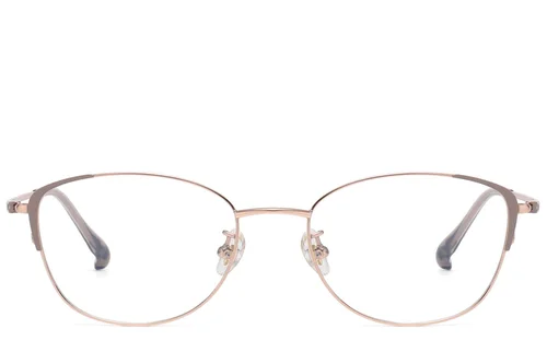 Lunettes papillon en titane rose #BS1913-0777