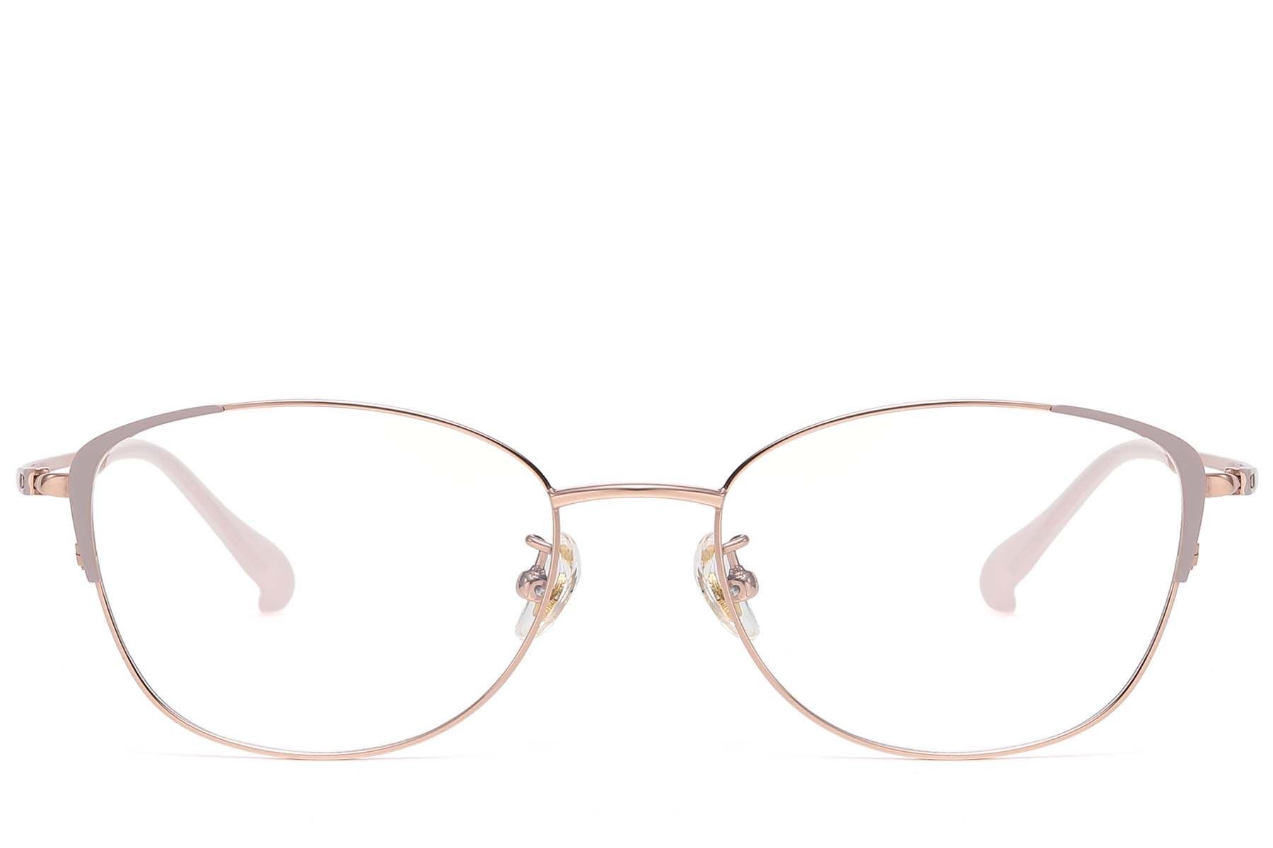 Butterfly Pink Titanium Glasses #BS1913-0778