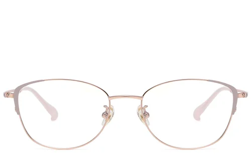 Occhiali in titanio rosa farfalla #BS1913-0778