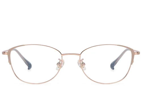 Lunettes papillon en titane rose #BS1913-0779