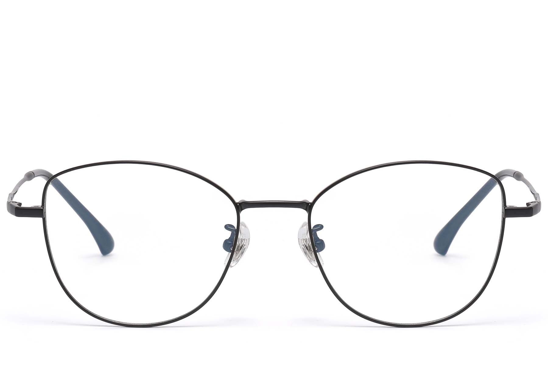 Butterfly Black Titanium Glasses #BS1913-0796