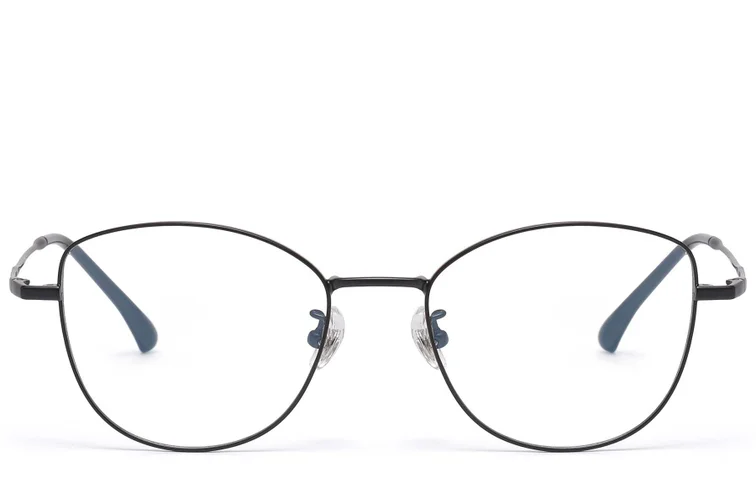 Butterfly Black Titanium Glasses #BS1913-0796