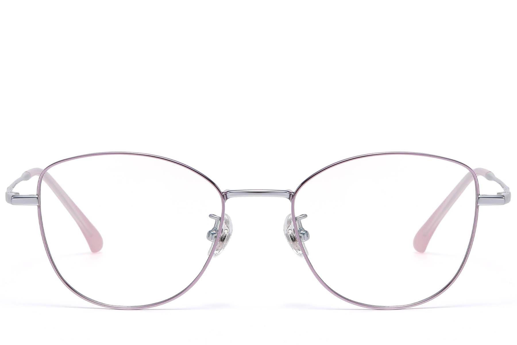 Butterfly Purple Titanium Glasses #BS1913-0798