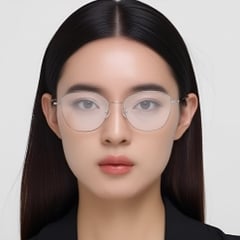 Butterfly Silver Metal Glasses #BS1924-0007