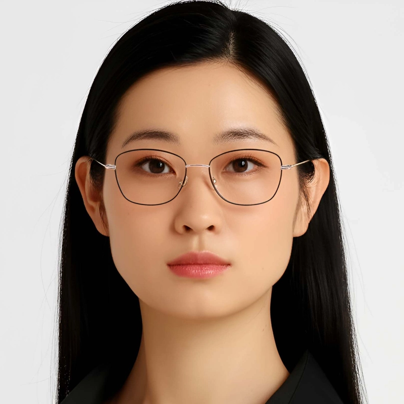 Gafas de metal dorado con forma de mariposa #BS1924-0009