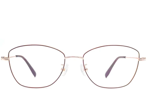 Butterfly Red Metal Glasses #BS1924-0010