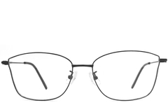 Gafas de metal negro con forma de mariposa #BS1924-0013