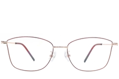 Butterfly Red Metal Glasses #BS1924-0015