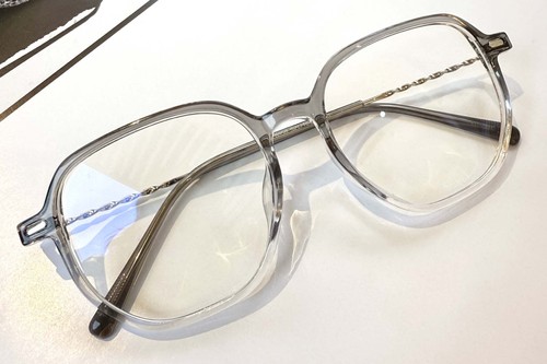 Lunettes géométriques grises TR90 #BS1924-0021