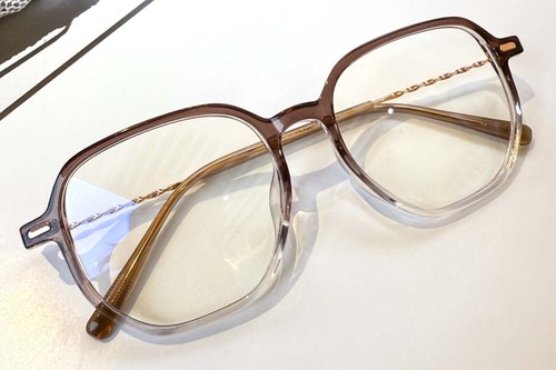 Geometric Brown TR90 Glasses #BS1924-0022