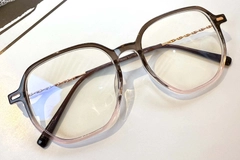 Geometric Pink TR90 Glasses #BS1924-0024