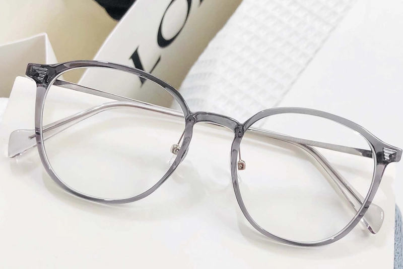 Gafas TR90 ovaladas grises #BS1924-0028