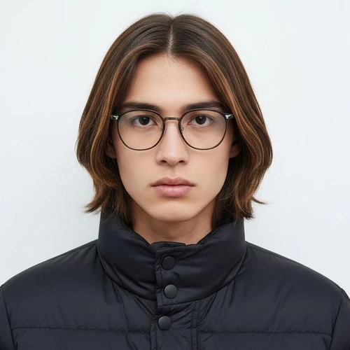 Oval Green TR90 Glasses #BS1924-0030