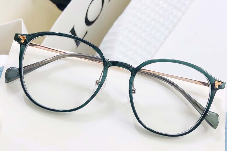 Oval Blue TR90 Glasses #BS1924-0031