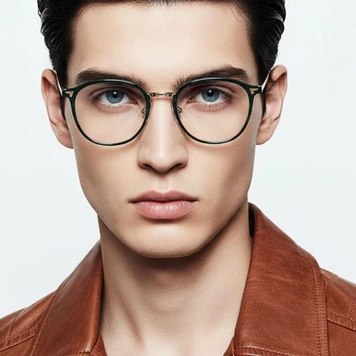 Oval Blue TR90 Glasses #BS1924-0031