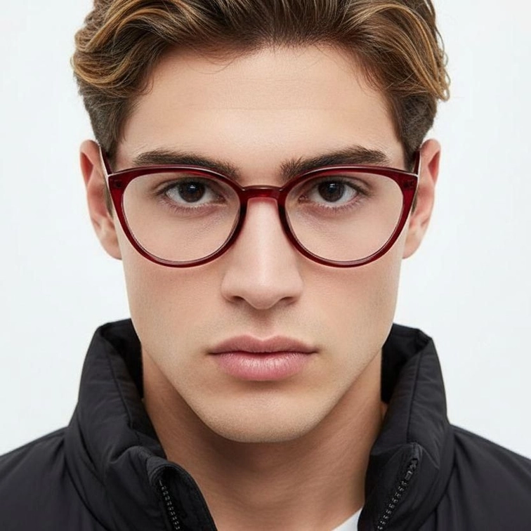 Gafas TR90 mariposa rojas #BS1924-0034