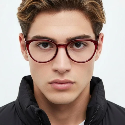 Butterfly Red TR90 Glasses #BS1924-0034