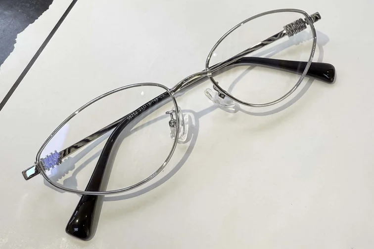 Butterfly Silver Metal Glasses #BS1924-0041