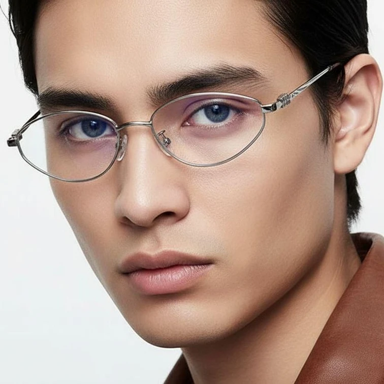 Butterfly Silver Metal Glasses #BS1924-0041