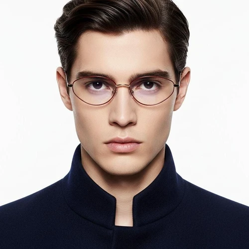 Butterfly Red Metal Glasses #BS1924-0043