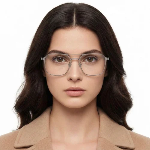 Lunettes aviateur en métal gris #BS1924-0050
