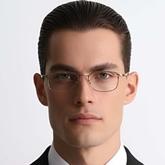 Butterfly Brown Metal Glasses #BS1924-0052